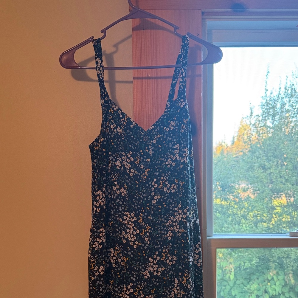 Loft Floral Button Romper